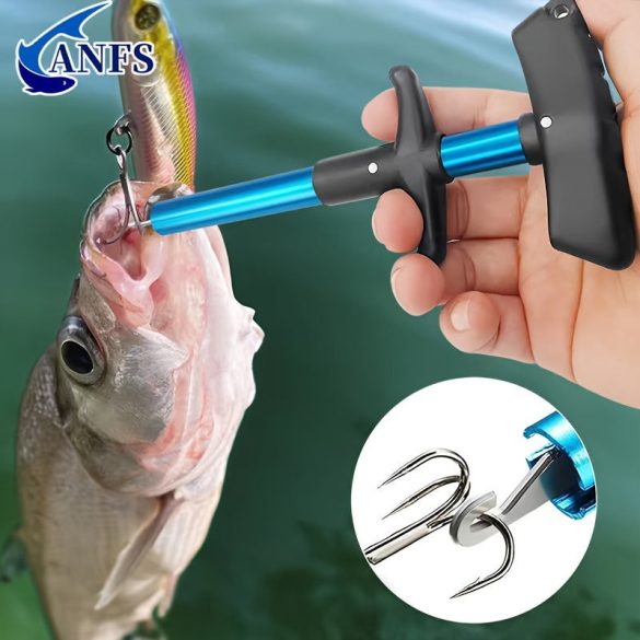 1 Stk. Easy Fish Hook Remover - T-förmiges Werkzeug für schnelles und schmerzfreies Hakenentfernen