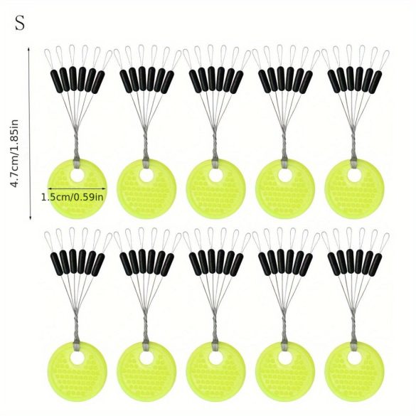 60 Stk. Angelpose Schwimmstopper