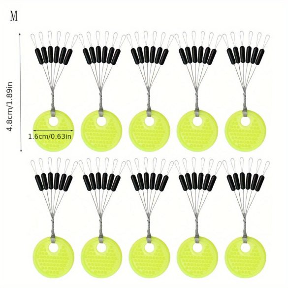 60 Stk. Angelpose Schwimmstopper