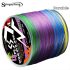 Sougayilang 4-fädige PE geflochtene Angelschnur - stark, langlebig und haltbar