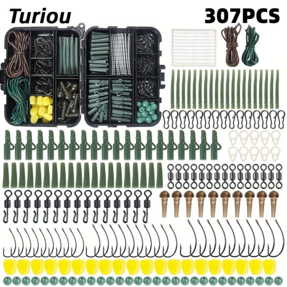 307db Komplett Karpfen-Angelausrüstung Set