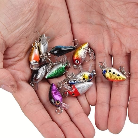 10er-Pack Minnow Angelköder