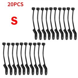 20 Stück verwicklungsfreier Hakenhalter für Montagen