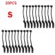 20 Stück verwicklungsfreier Hakenhalter für Montagen