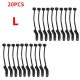 20 Stück verwicklungsfreier Hakenhalter für Montagen