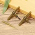 30 Stück verwicklungsfreie Karpfenangelgeräte mit Drehhaken und Helikopterverbinder