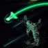 4er-Set fluoreszierende, winddichte Federbälle