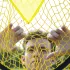 Klappbares Fußballtor-Netz