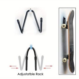 Wandmontierter Skateboardhalter
