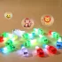 5 Stück Fingerlampen, Projektorlampen mit verschiedenen Cartoon-Motiven und Farben