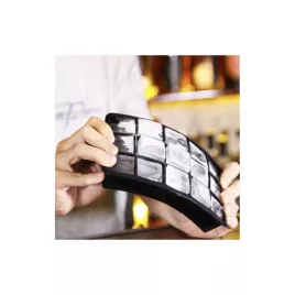   Silikon-Eiswürfelform – Flexibles Gießform für Getränke und Cocktails