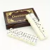 Holz-Domino-Set - Sechspunkte-Domino-Spiel für Unterhaltung, Freizeit und Reisen