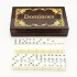 Holz-Domino-Set - Sechspunkte-Domino-Spiel für Unterhaltung, Freizeit und Reisen