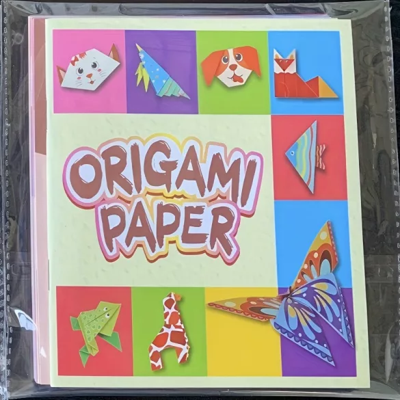 108-teiliges kreatives Origami-Papierfaltset, 54 Origami-Motive, Schritt-für-Schritt-Anleitung