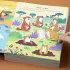 Tierstickerbuch für Kinder - lehrreiche, ruhige Beschäftigung, 1 von 6 Tierthemen wählbar, chinesische Version