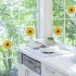 6 klebrige Fliegenfallen für Fenster, Blumenmuster, für Innen- und Außenbereich, 6 Kirschblüten