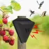 Solarbetriebene Vogelscheuche mit 13 integrierten Tönen, Tiervertreiber für Garten, Hof und Bauernhof