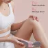 Handliches tragbares Massagegerät - USB-C aufladbar, ultra-leise, Tiefengewebemassage für Nacken, Rücken, Beine Weiß