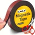 Starker Magnetklebeband, 1 cm × 1 mm × 1 m, für Bastelprojekte, Whiteboards und Kühlschrankorganisation