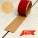 5,1 cm breiter selbstklebender Bodenverbindungsstreifen für Laminat- und Vinylböden, Holzmaserung Braun