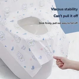 20 Stück Einweg-WC-Sitzschutz, Hasenmotiv