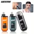 WEEME Herren USB-betriebener Ohr- und Nasenhaarschneider mit LCD-Display, wiederaufladbar, Schwarz