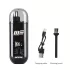 WEEME Herren USB-betriebener Ohr- und Nasenhaarschneider mit LCD-Display, wiederaufladbar, Schwarz