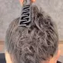 2-teiliges Herren-Stylingkamm-Set aus Kunststoff - Schwarz