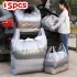 15 Stück extra große Umzugs-Aufbewahrungstaschen, hohe Kapazität für Kleidung, Bettdecken und Schuhe