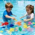 18-teiliges Spielzeug-Goldfisch-Set aus Kunststoff in zufälligen Farben