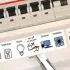 70 Stück/Set elektrische Schalter Etikettenaufkleber - PVC-Material zur Heimidentifikation