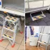 16 Stück rutschfeste Treppenstufenband, 4 × 33 cm, für Innen-/Außentreppen, Stufen und Boote, Schwarz und Gelb