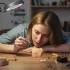 Lustiges, lebensechtes Pickelquetscher-Fidget-Spielzeug, wiederverwendbarer sensorischer Stressabbau, Mitesser-Quetschmodell - A