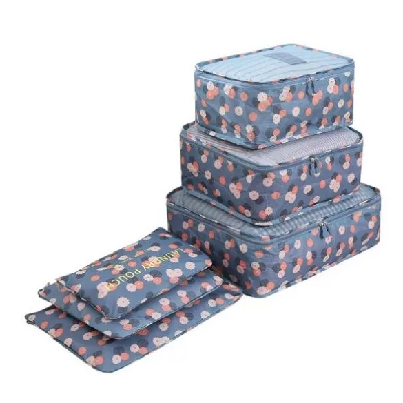 Koffereinlagen, Koffer-Organizer-Set 6-teilig