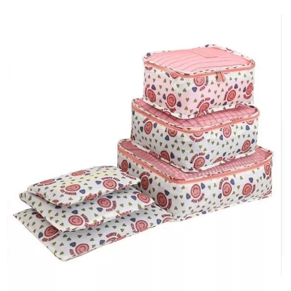 Koffereinlagen, Koffer-Organizer-Set 6-teilig