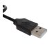 7-Port USB-Hub mit Schalter - Schwarz