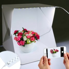 Fotobox, Faltbares Mini-Fotostudio