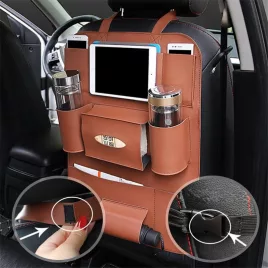   Sitzschutz Auto-Organizer, Rückenlehnen-Schutz und Organizer