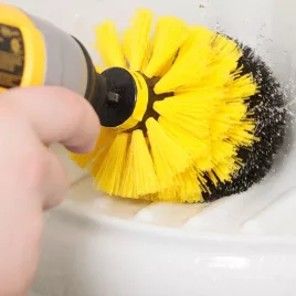 Schrubbürsten-Set für Bohrmaschine