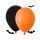 Halloween-Luftballon-Set Schwarz-Orange 20 Stück