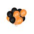 Halloween-Luftballon-Set Schwarz-Orange 20 Stück