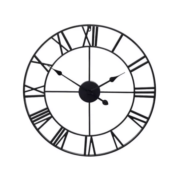 Róma Retro Vintage Loft 3D Wanduhr 50cm