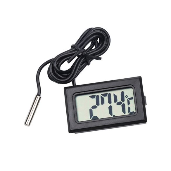 Digitales Ofenthermometer mit LCD-Anzeige - Elektronisches Thermometer für den Ofen - Ofentemperaturmesser - Digitales Thermometer für den Ofen