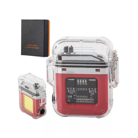 Elektrisches USB-aufladbares Plasma-Feuerzeug mit LED-Lampe