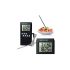Küchenthermometer für Braten mit LCD-Anzeige und Uhr