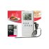 Küchenthermometer für Braten mit LCD-Anzeige und Uhr