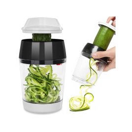 Spiralschneider Gemüsereibe mit Aufbewahrung