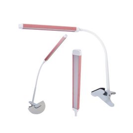 Schreibtischlampe ohne Schirm mit Schminkpinzette