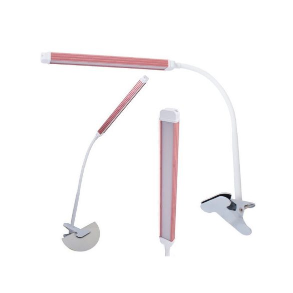 Schreibtischlampe ohne Schirm mit Schminkpinzette