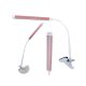 Schreibtischlampe ohne Schirm mit Schminkpinzette